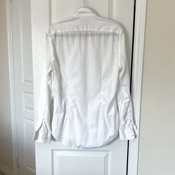 Mens White Dress Shirt by Zara Man - Picture 3 of 4